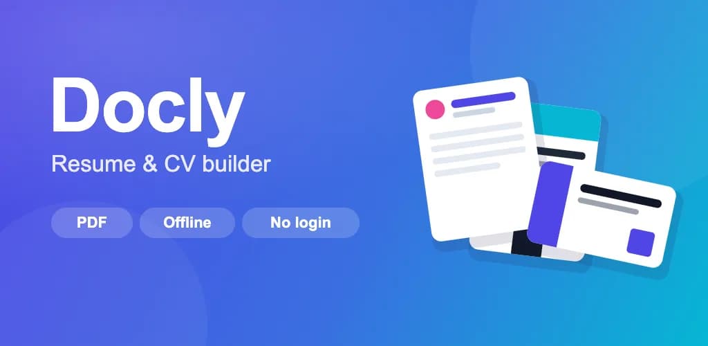 Docly: Resume,Invitation& Card Creation