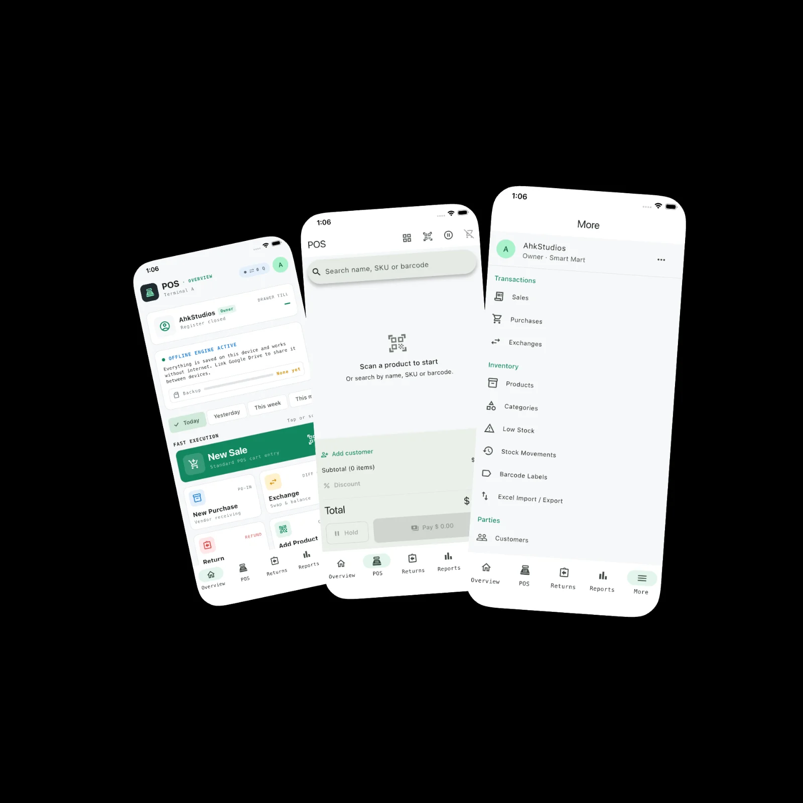 Offline POS & Billing